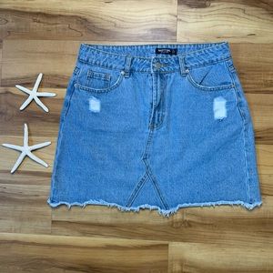 Nasty Gal Collection Women’s Denim Skirt, Size 6